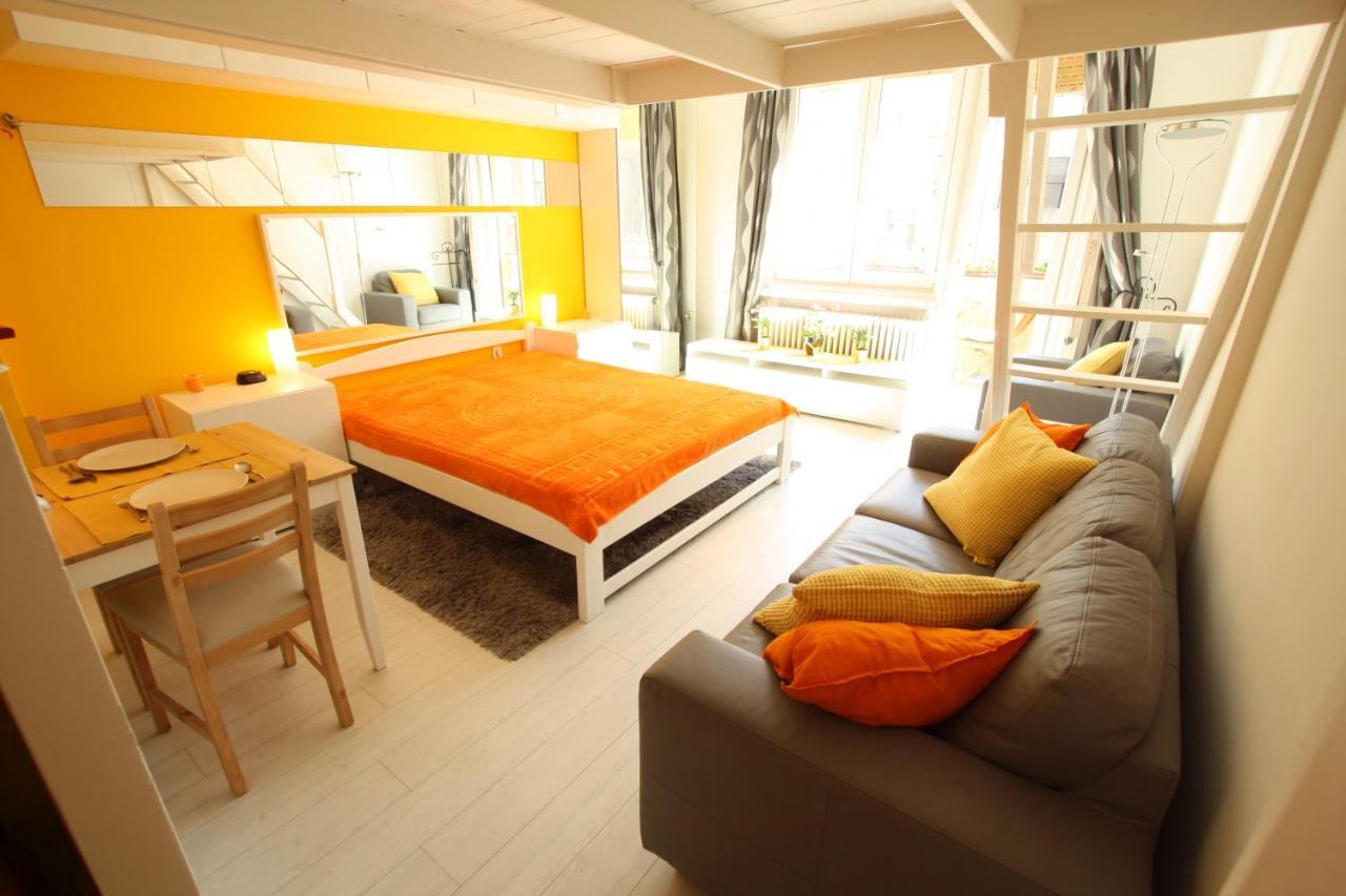 Sunny Studio With Balcony In Party District Budapeszt Zewnętrze zdjęcie